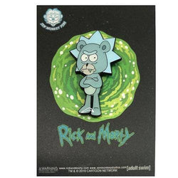 Zen Monkey: SEASON 4 EPISODE 1 Teddy Rick - Rick and Morty Enamel Pin (ONLINE ORDER ONLY)