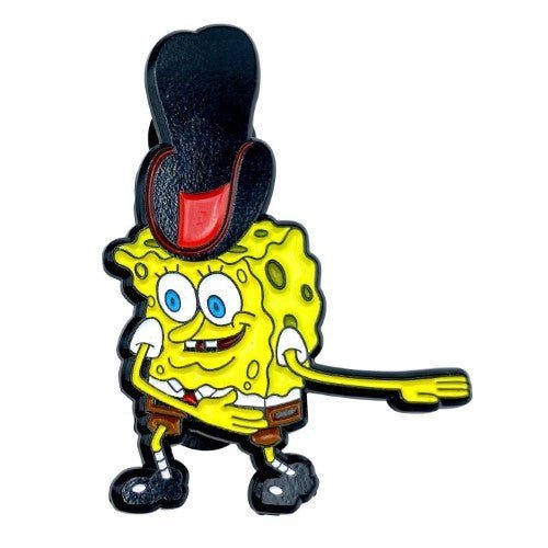 Zen Monkey: Spoons Rattling - Spongebob Squarepants Pin (ONLINE ORDER ONLY)