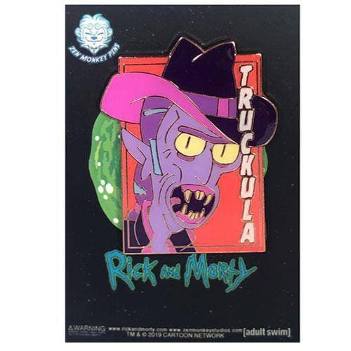 Zen Monkey: Truckula: Pastel Series(SEASON 4 EPISODE 3) - Rick and Morty Enamel Pin (ONLINE ORDER ONLY)