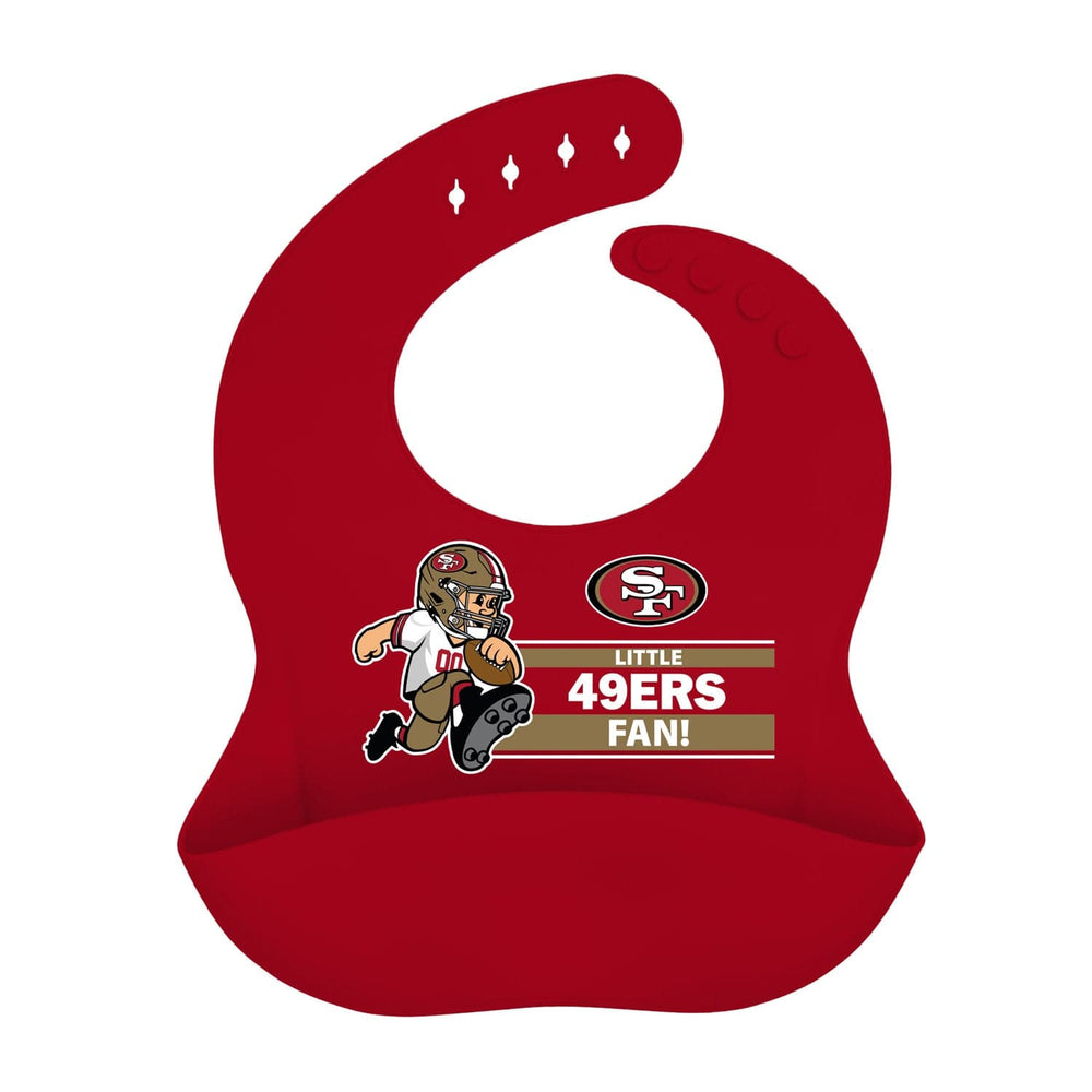 San Francisco 49ers - NFL Silicone Bib (ONLINE ORDER ONLY)