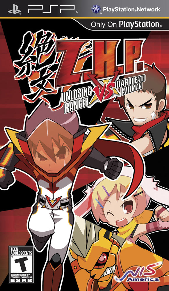 Z.H.P. Unlosing Ranger vs Darkdeath Evilman (PSP) (ONLINE ORDER ONLY)