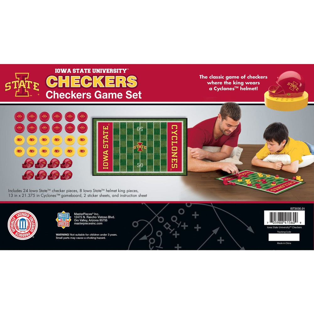 Iowa State Cyclones Checkers Board Game (ONLINE ORDER ONLY)