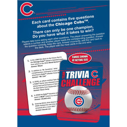 Chicago Cubs Trivia Challenge (ONLINE ORDER ONLY)