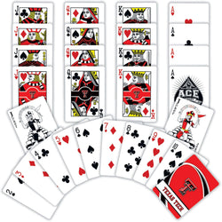 Texas Tech Red Raiders Playing Cards - 54 Card Deck (ONLINE ORDER ONLY)