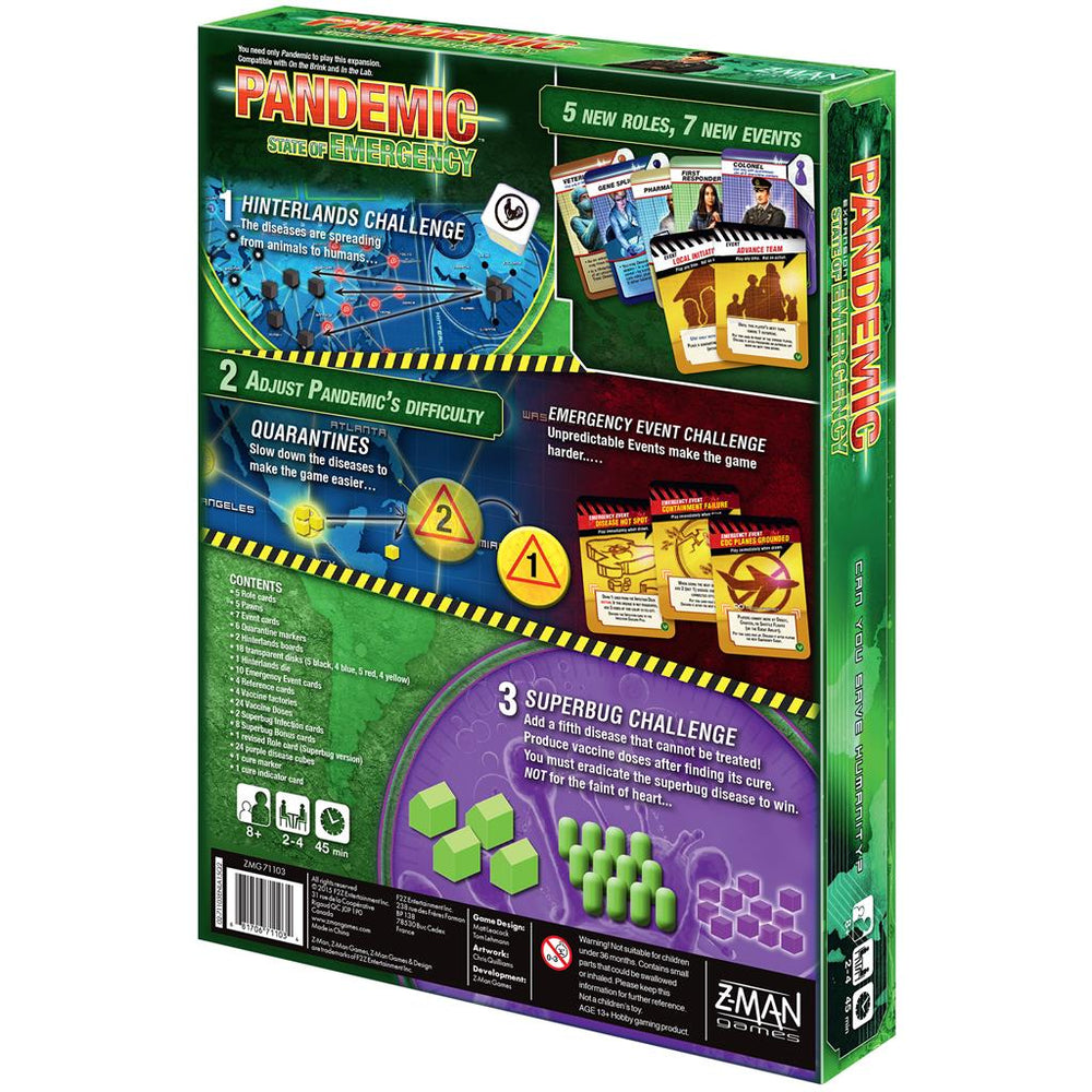Pandemic: State of Emergency (ONLINE ORDER ONLY)