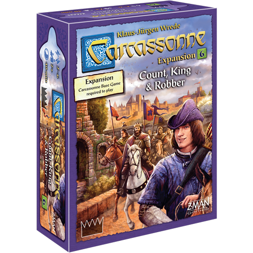 Carcassonne: Expansion 6 - Count, King & Robber (ONLINE ORDER ONLY)