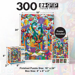 Wonderous Worlds - Waiting for the Colors to Grow 300 Piece EZ Grip Jigsaw Puzzle
