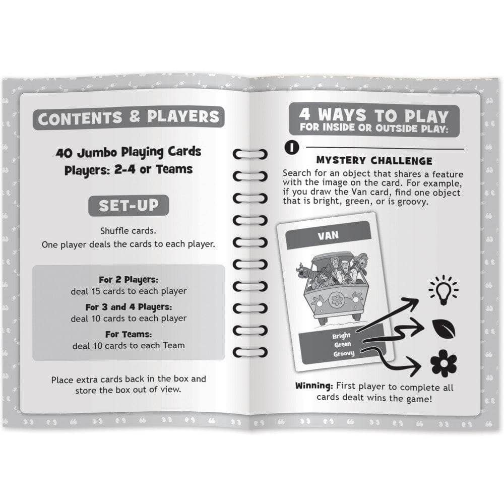 Scooby-Doo! - Scavenger Hunt Card Game (ONLINE ORDER ONLY)