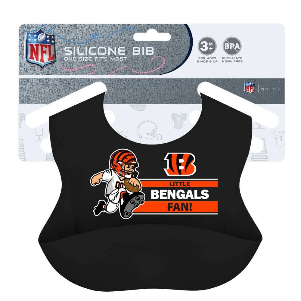 Cincinnati Bengals - NFL Silicone Bib (ONLINE ORDER ONLY)