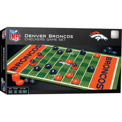 Denver Broncos Checkers Board Game (ONLINE ORDER ONLY)