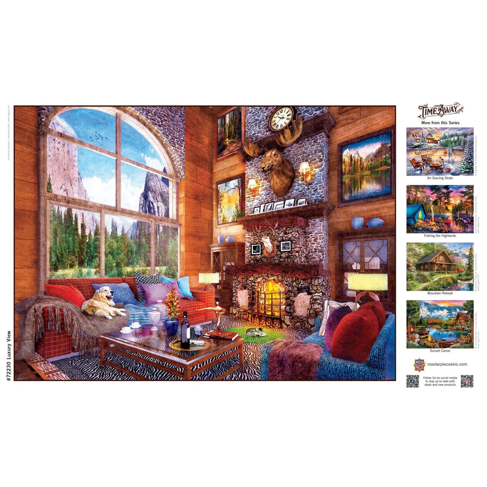Time Away - Luxury View 1000 Piece Jigsaw Puzzle (ONLINE ORDER ONLY)