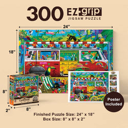 Campside - Van Life 300 Piece EZ Grip Jigsaw Puzzle