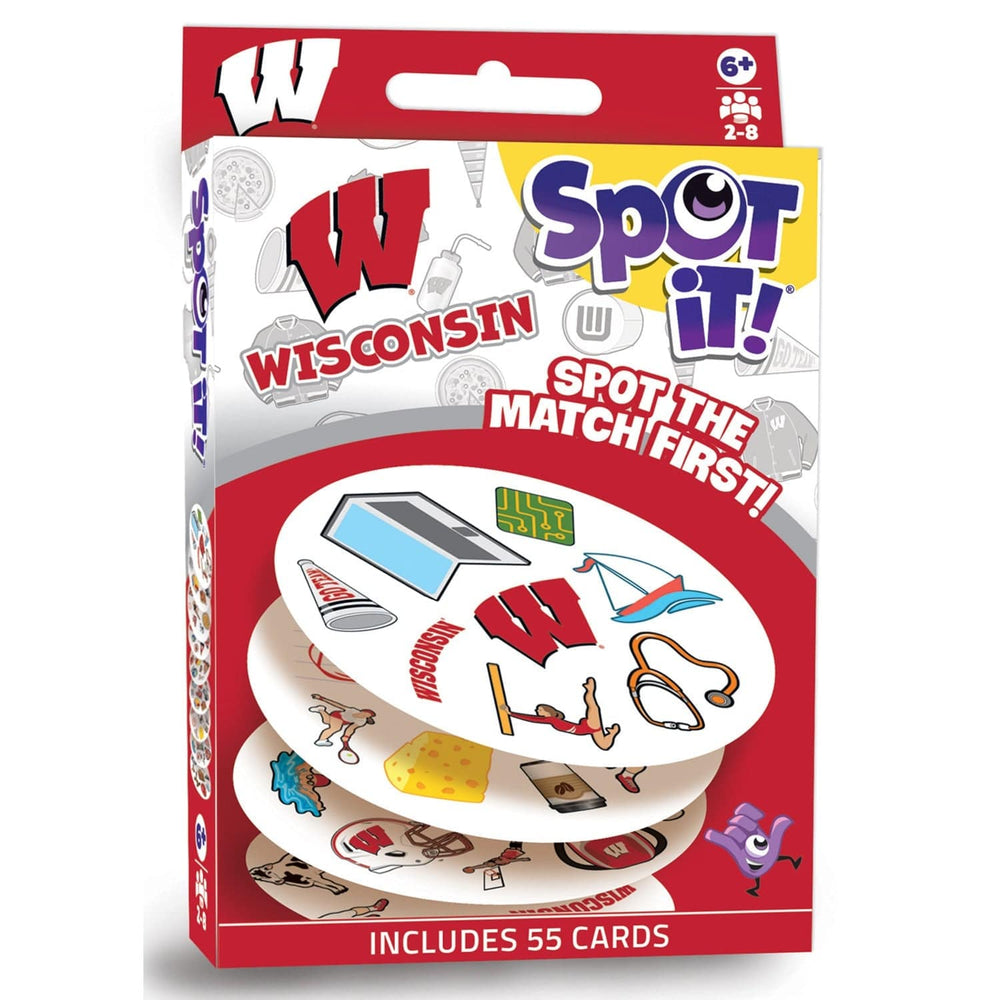 Wisconsin Badgers Spot It! Card Game (ONLINE ORDER ONLY)