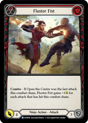 Fluster Fist (Red) [U-WTR086] (Welcome to Rathe Unlimited)  Unlimited Rainbow Foil - Anime Imports LLC