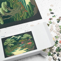 Lake Garden Puzzle ( 4 Sizes Available 110-1014 Piece)