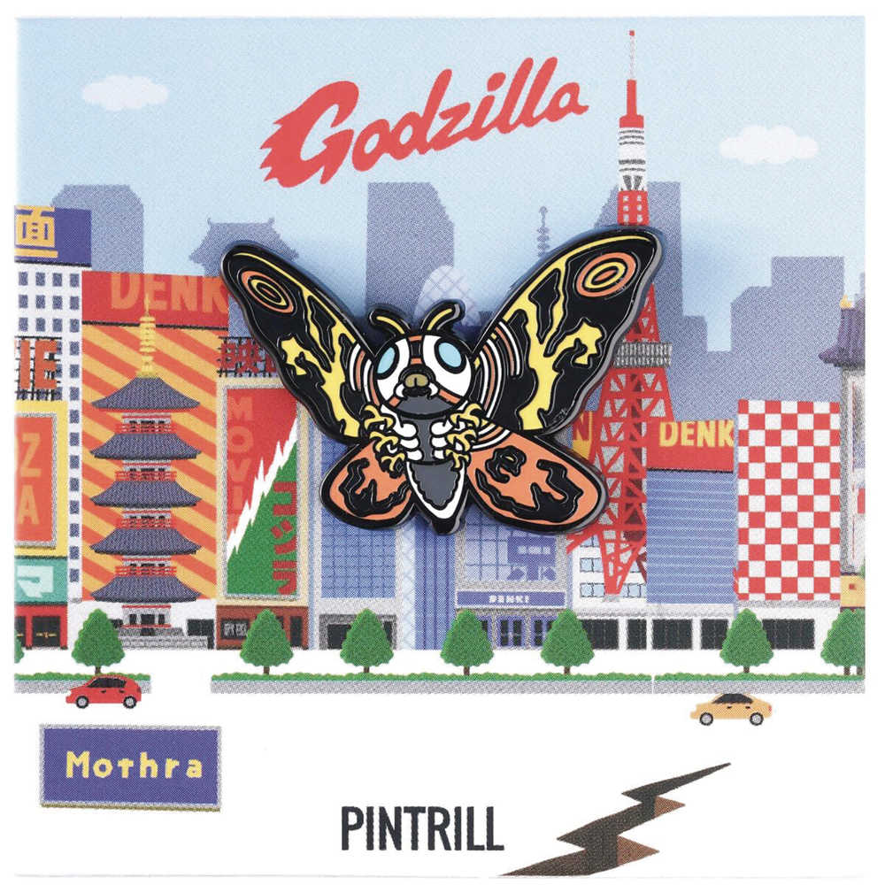 Godzilla Series4 Mothra Enamel Pin