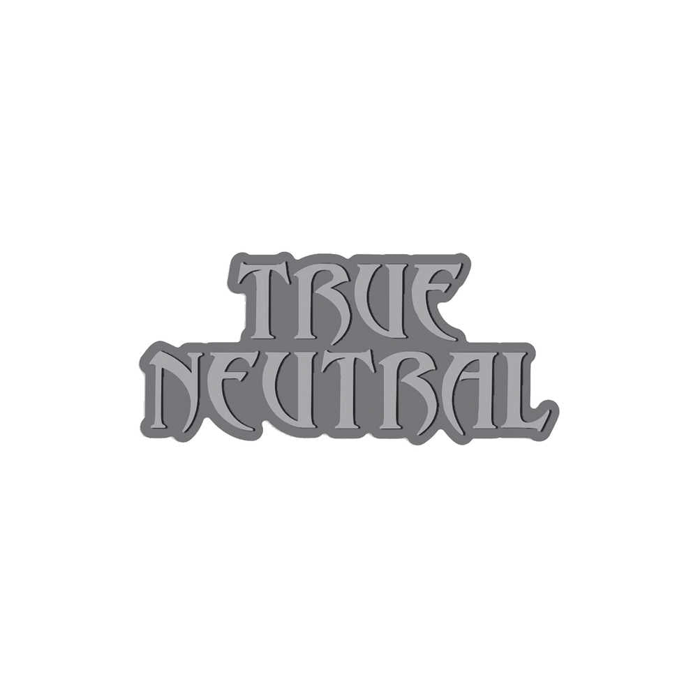Moral Alignment True Neutral Enamel Pin