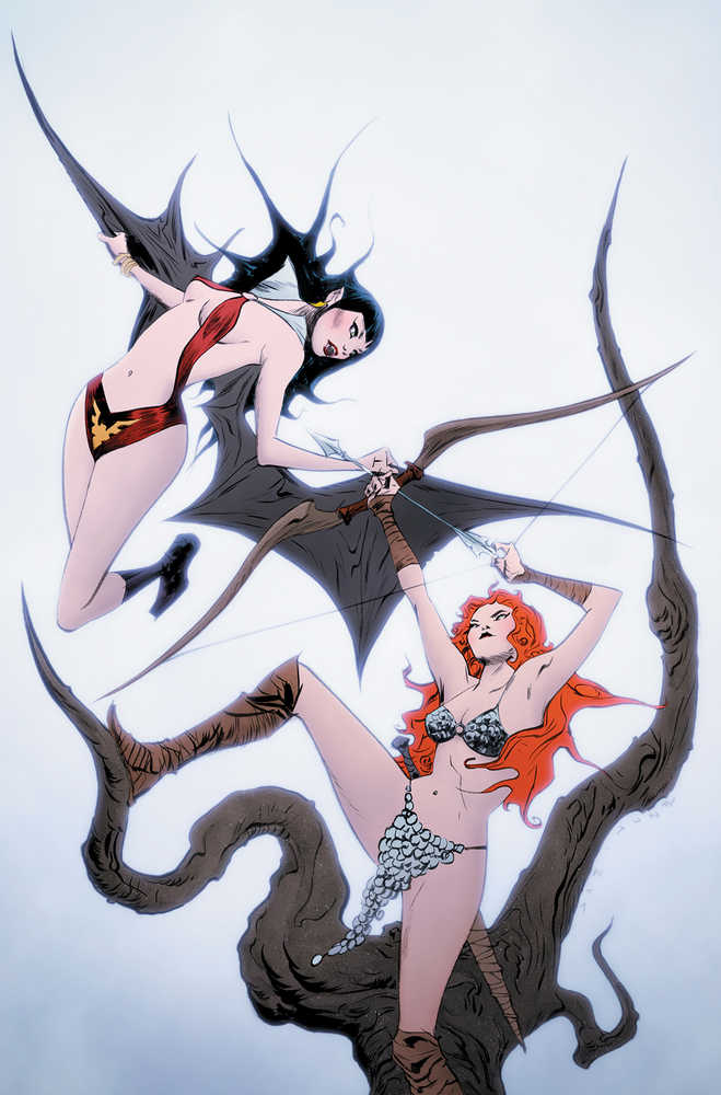 Vampirella vs Red Sonja #2 Cover I 25 Copy Variant Edition Lee Virgin