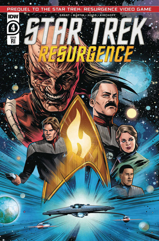 Star Trek Resurgence #4 Cover C 10 Copy Variant Edition Hernandez (Mature)