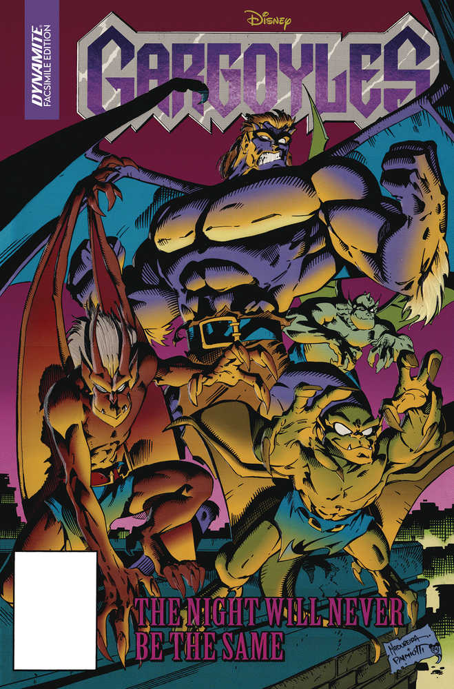 Gargoyles #1 Facsimile Purple Foil Edition