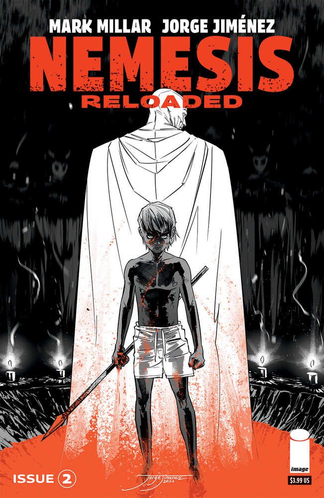 Nemesis Reloaded #2 (Of 5) Cover B Jimenez Black & White (Mature)