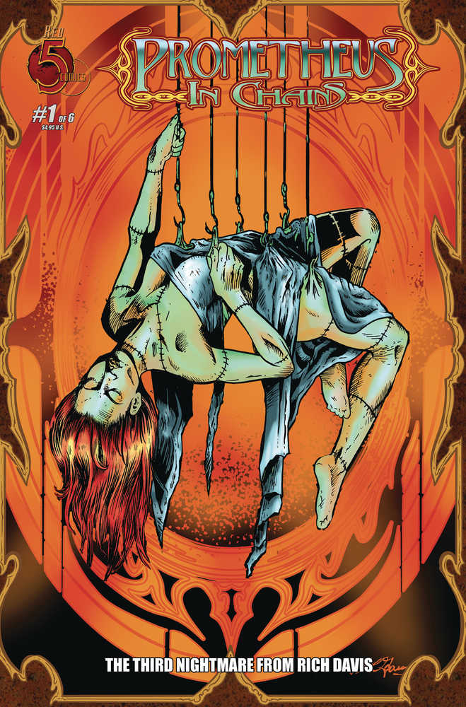 Prometheus In Chains #1 Cover A Les Lindon (Mature)