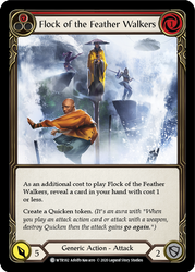 Flock of the Feather Walkers (Red) [U-WTR182] (Welcome to Rathe Unlimited)  Unlimited Rainbow Foil - Anime Imports LLC