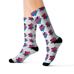 80's Made Me Sublimation Socks