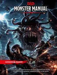 Dungeons & Dragons RPG: Monster Manual Hard Cover - Anime Imports LLC