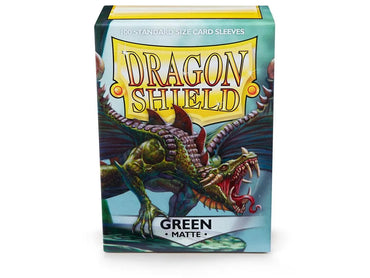 Dragon Shields: (100) Matte Green - Anime Imports LLC