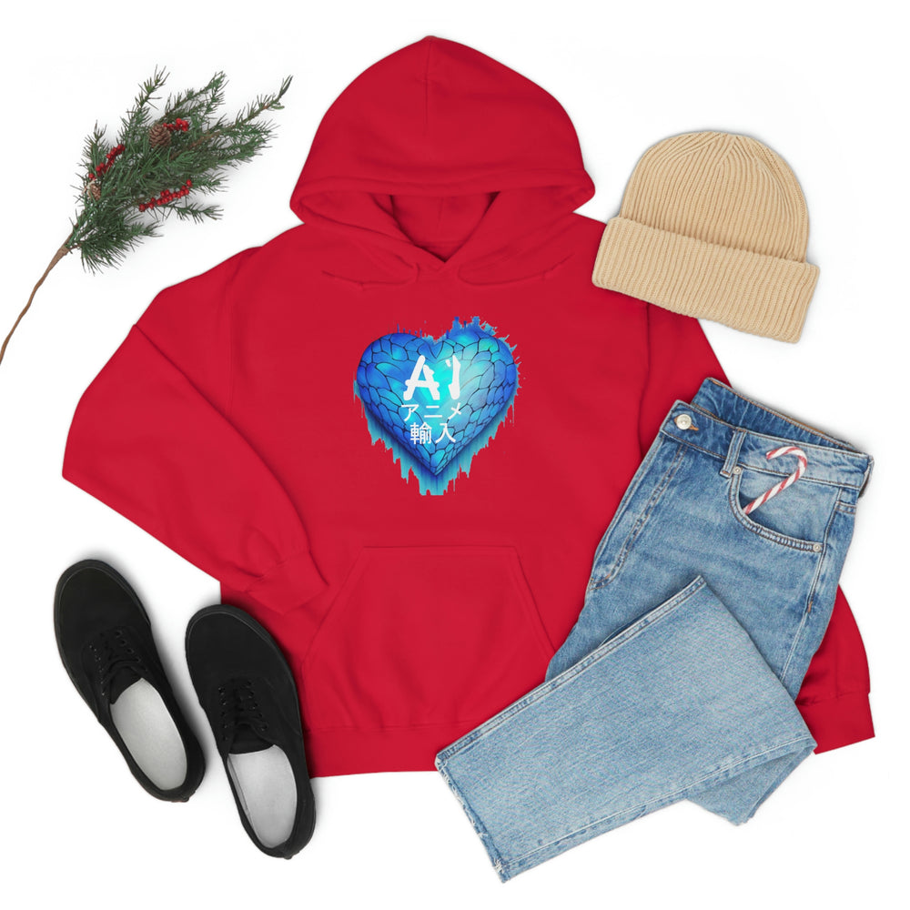 Anime Imports Frozen Heart Logo Unisex Heavy Blend™ Hooded Sweatshirt
