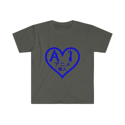 Anime Imports 2010 Heart Logo (Blue) Unisex Softstyle T-Shirt