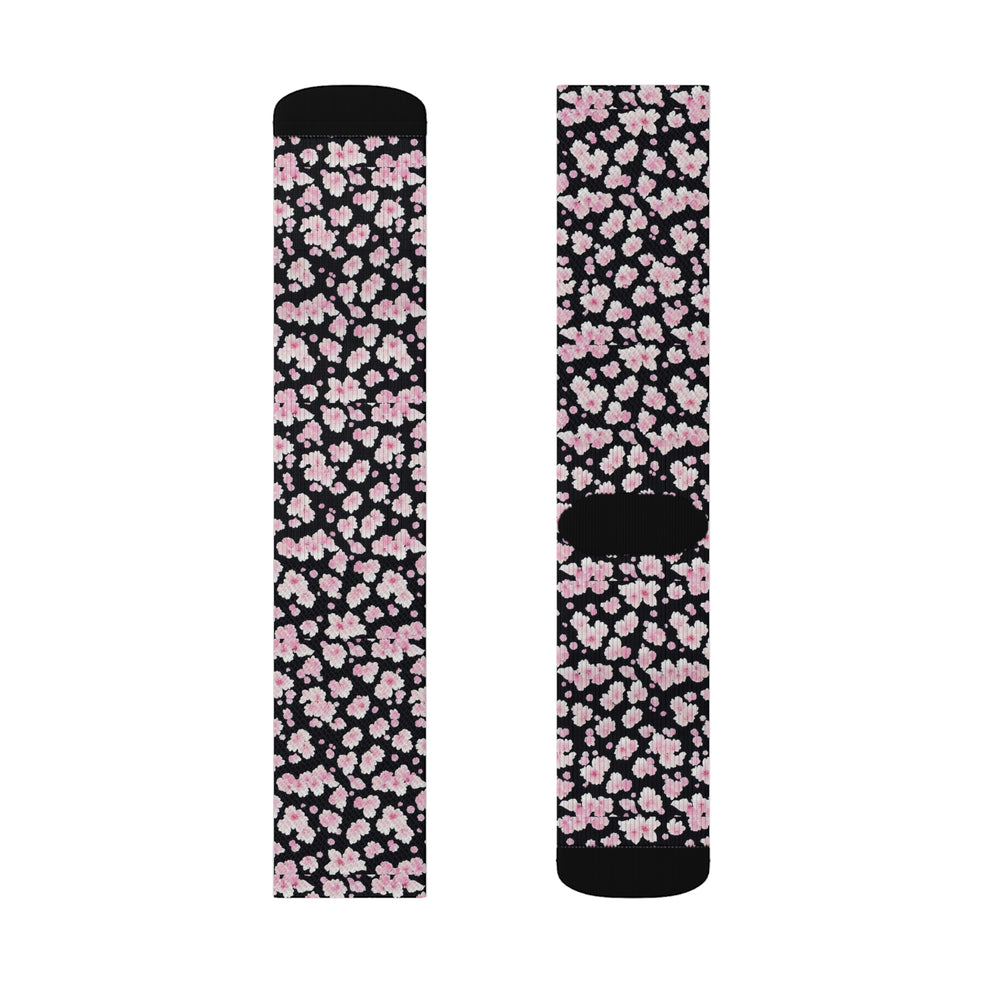 Sakura Blossom - Japanese Cherry Blossom Sublimation Socks