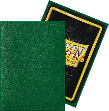 Dragon Shields: (100) Matte Emerald - Anime Imports LLC