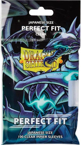 Dragon Shields: Japanese (100) Perfect Fit Top-Loading - Clear - Anime Imports LLC