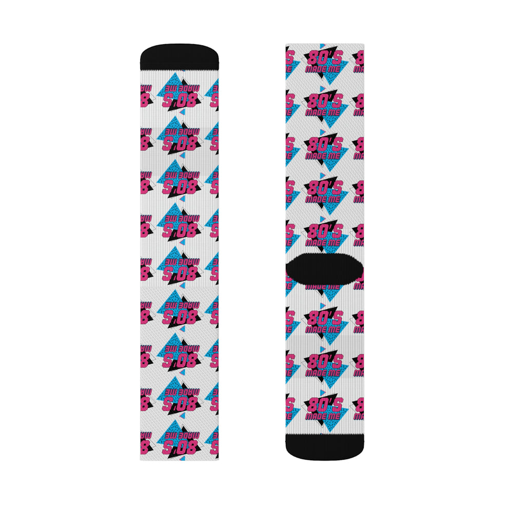 80's Made Me Sublimation Socks