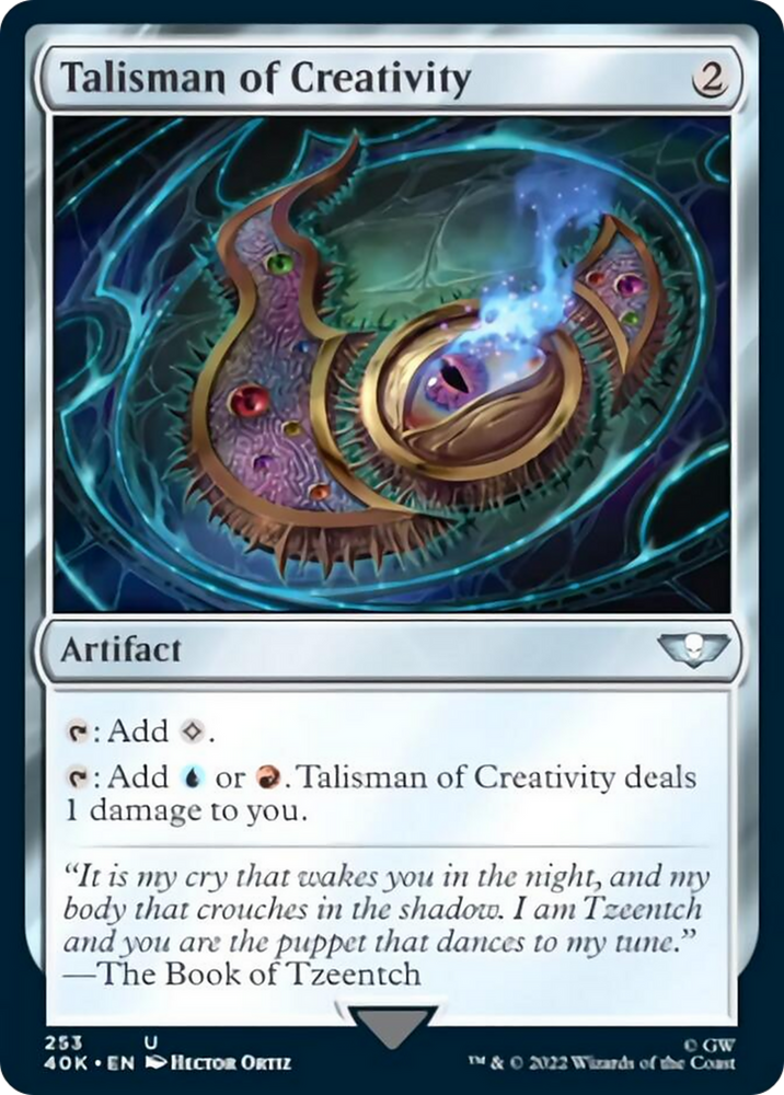 Talisman of Creativity (Surge Foil) [Universes Beyond: Warhammer 40,000]