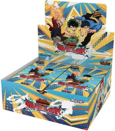 My Hero Academia CCG - Heroes Clash Booster Display 1st Edition - Anime Imports LLC