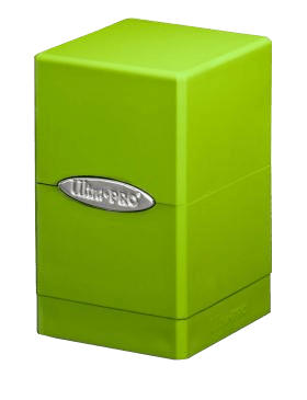 Satin Tower Deck Box: Lime Green - Anime Imports LLC