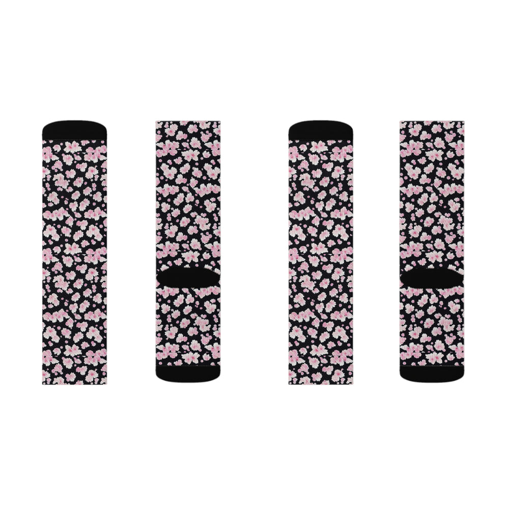Sakura Blossom - Japanese Cherry Blossom Sublimation Socks