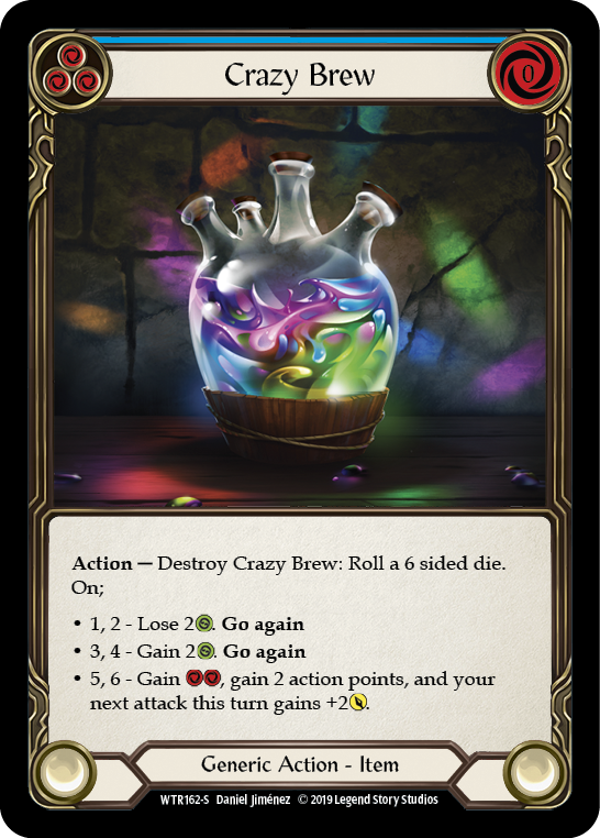 Crazy Brew [WTR162-S] (Welcome to Rathe)  Alpha Print Normal - Anime Imports LLC