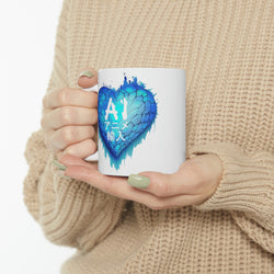 Frozen Heart Ceramic Mug 11oz