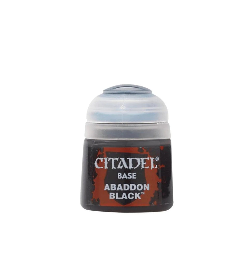 Paint - Base ABADDON BLACK 12ML - Anime Imports LLC