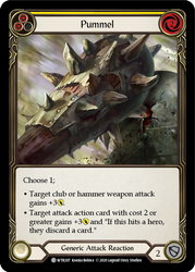 Pummel (Yellow) [U-WTR207] (Welcome to Rathe Unlimited)  Unlimited Rainbow Foil - Anime Imports LLC