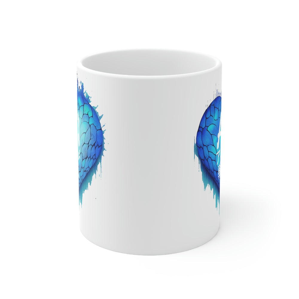 Frozen Heart Ceramic Mug 11oz