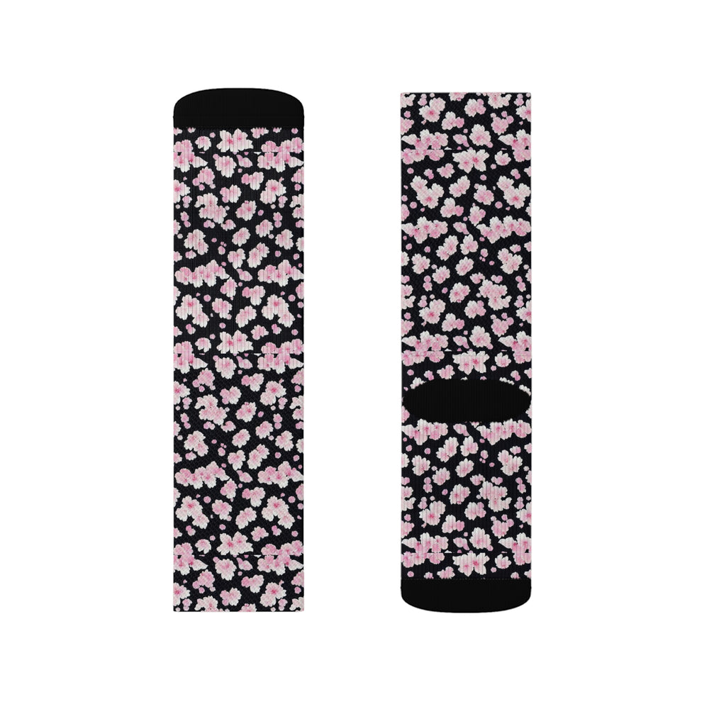 Sakura Blossom - Japanese Cherry Blossom Sublimation Socks