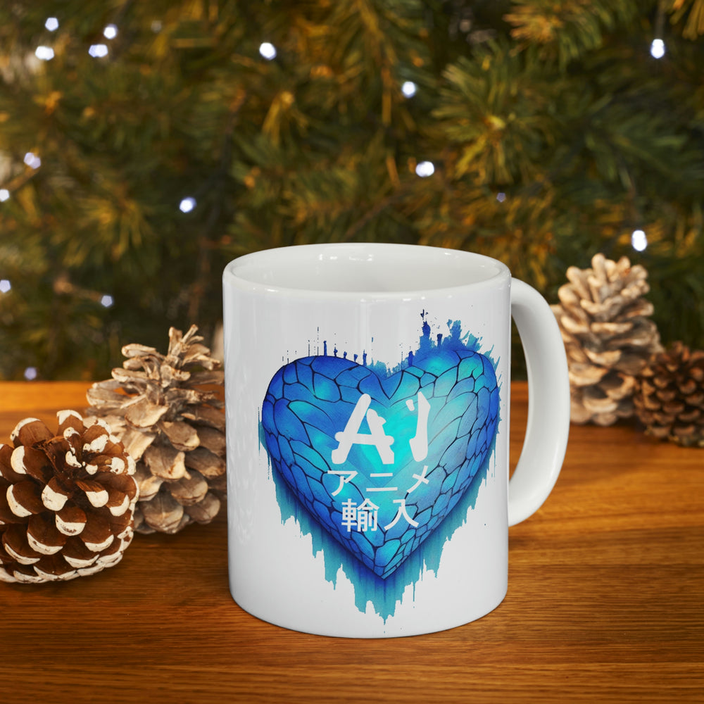 Frozen Heart Ceramic Mug 11oz